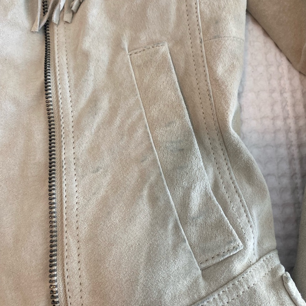 Genuine Suede Fringe Jacket - Picture 4 of 11